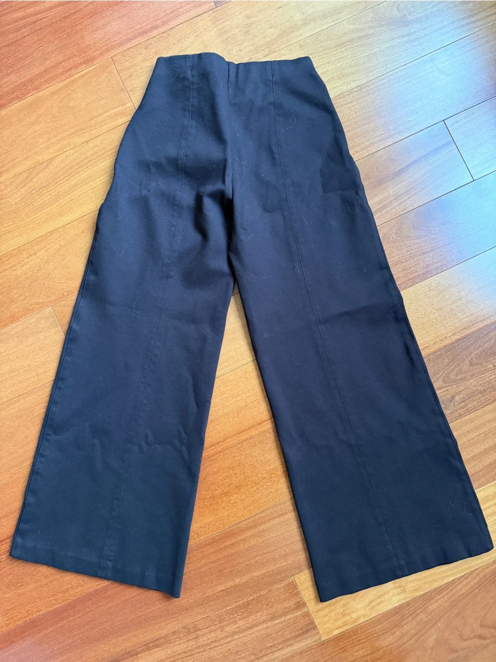 Banana Republic Dark Brown Wide-Leg Trousers